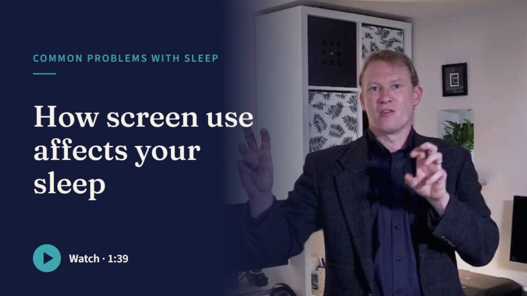 Play the film: How screen use affects your sleep